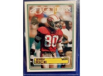 1996 Topps 40th Anniversary Jerry Rice 1983 Card #28