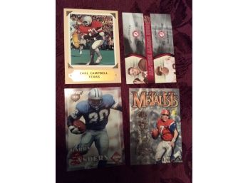 NFL Hall Of Famer Lot Of 4