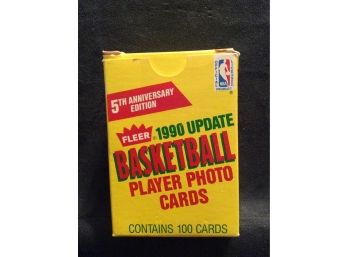 1990 Fleer Basketball Complete Update Set