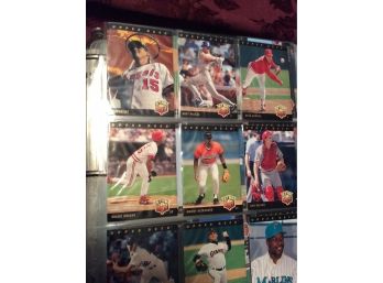 1993 Upper Deck Baseball Complete Set Series 1 And 2 With Jeter Rookie