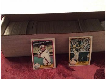 1981 Fleer Baseball Cards Complete Set