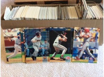 Box Of Assorted Topps/Leaf Baseball Cards 1998-2003