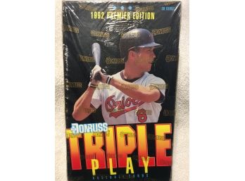 1992 Donruss Triple Play Baseball Factory Sealed Box