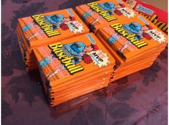 Box Of 30 Unopened Packs Of 1990 Donruss Baseball Cards