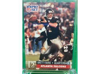 1991 Pro Set Football Brett Favre Rookie Card #762