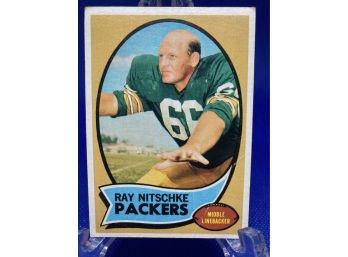 1970 Topps Ray Nitschke Football Card #55