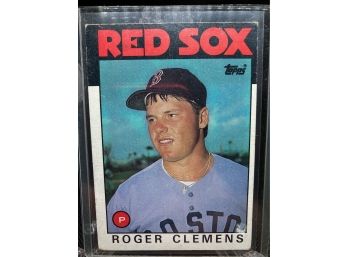 1986 Topps Roger Clemens Card #661