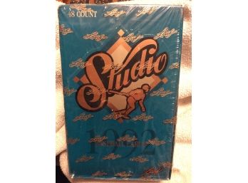 1992 Leaf Studio Factory Sealed Box Of 48 Unopened Packs