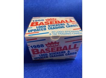 1988 Fleer Baseball Factory Sealed Update Set