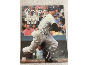 1996 New York Yankees Yearbook - Remembering The Mick - Mickey Mantle