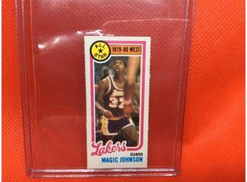 1980 Topps Magic Johnson All Star Basketball Card #18