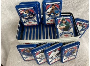 1997 Donruss Preferred Sammy Sosa Tin Filled With 25 Smaller Tins Filled With Cards