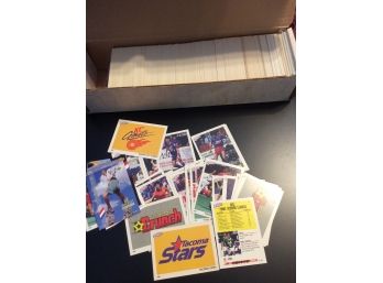 Box Of 700 Assorted Soccer Cards