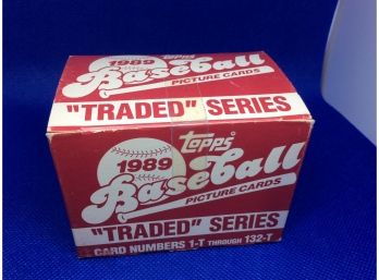 1989 Topps Traded Series Set With Ken Griffey Jr. Rookie