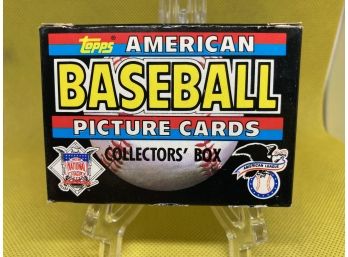 1988 Topps American Baseball Card Mini Set In Collector's Box