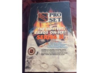 1990 Pro Set Hockey Series II Factory Sealed Box