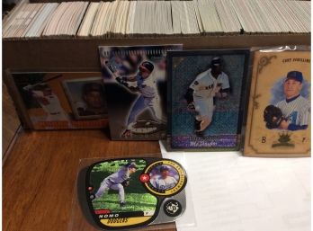 Box Of Assorted Pacific, Topps, Donruss Diamond Kings Baseball Cards