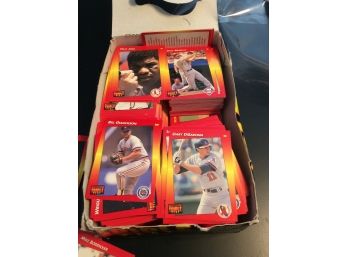 Box Of Loose 1992 Donruss Triple Play Baseball Cards