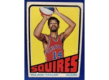 1972 Topps Roland Taylor Basketball Card #177