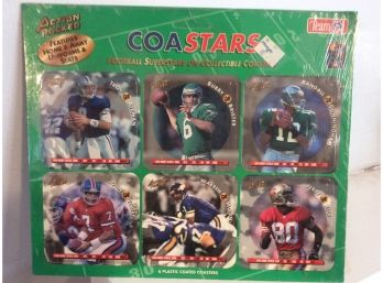 1994 Action Packed NFL Coastars Collectible Coaster Set Aikman - Elway