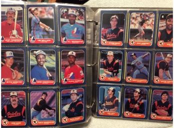 1986 Fleer Baseball Complete Set With Stickers, All Star And HOF Cards