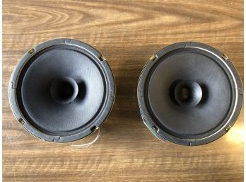 Pair Of 8 Inch Speco Speakers