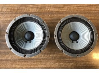 Pair Of BIC 8.25 Inch Woofer Speakers