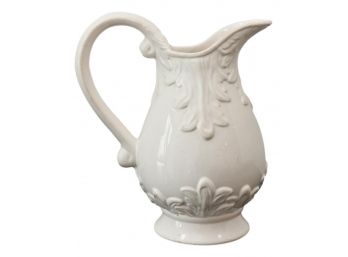 White Decorative Jug Pitcher