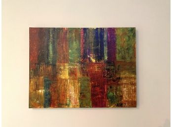 Stretched Canvas Print Initialed M.C