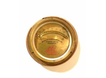 Kelvin Bottomley & Baird Ltd. - Solid Brass Ships Level