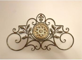 Metal Scroll Work Wall Decor