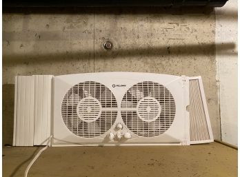 Double Window Fan