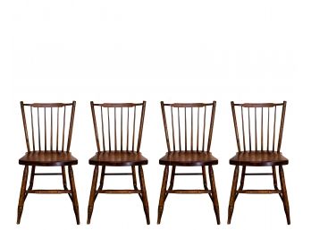 Set Of 4 Hitchcock Chairs