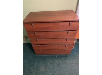 Vintage Mid Century Fashion Trend 5 Drawer Dresser By Johnson Carper