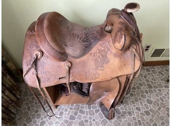 Vintage Womens Quarter Horse Saddle