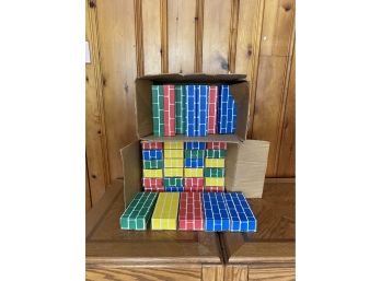 Vintage Childrens Cardboard Building Bricks