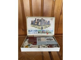 Vintage Ideal Super City Builder Construction Set