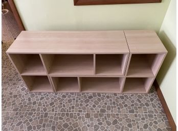 2 -  L Shaped Modular Shelving Units