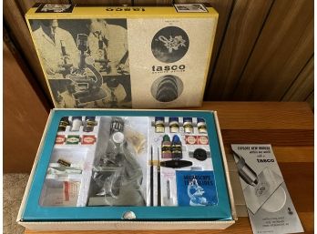 Vintage Tasco Microscope Set