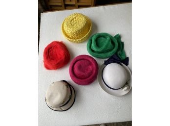 Collection Of Vintage Ladies Hats