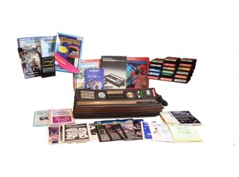 Mattel Electronics Intellivision Game Console, Games With Original Instruction Manuals