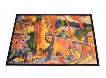 Framed Print Of Andre Derain (French, 1880-1954) 'L'Estaque', 1905.