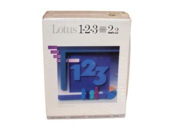 NEW! Lotus 123 Release 2.2