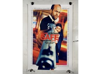 Safe Vintage Rolled One Sheet Movie Theater Poster