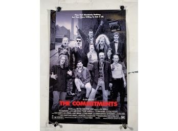 The Commitments Vintage Rolled One Sheet Movie Theater Poster