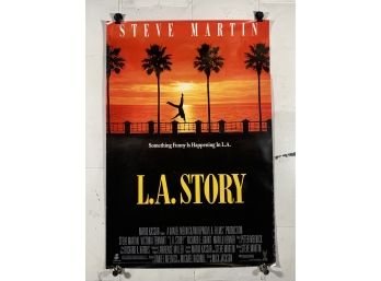 LA Story Vintage Rolled One Sheet Movie Theater Poster