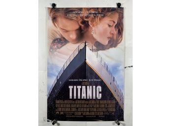 Titanic Vintage Rolled One Sheet Movie Theater Poster