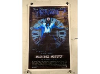 Dark City Vintage Rolled One Sheet Movie Theater Poster