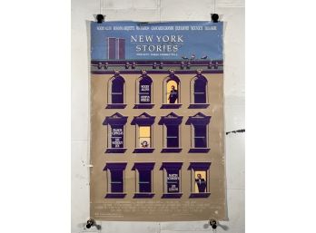 New York Stories Vintage Rolled One Sheet Movie Theater Poster