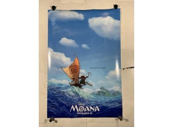 Moana Vintage Rolled One Sheet Movie Theater Poster